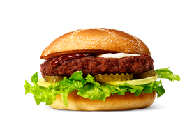 BBQ Plant Beef Burger