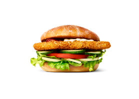 Crispy no Chicken burger