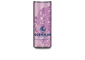 Egekilde Hindbær & Rabarber med brus