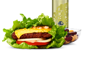 Salat Wrap Plant beef-menu