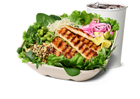 Grilled Chicken Salat Bowl menu