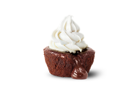 NEW Chocolate Lava Cake med softice
