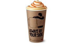 NEW Iced caramel latte